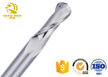 Tungsten Steel Solid Carbide Ball Nose End Mills High Wear Resistance