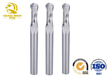 Tungsten Steel Solid Carbide Ball Nose End Mills High Wear Resistance
