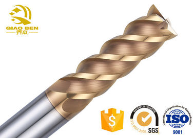 Rough Carbide CNC End Mill Cutter Five Axis Hrc55 Carbide Tipped End Mills