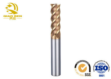 Rough Carbide CNC End Mill Cutter Five Axis Hrc55 Carbide Tipped End Mills