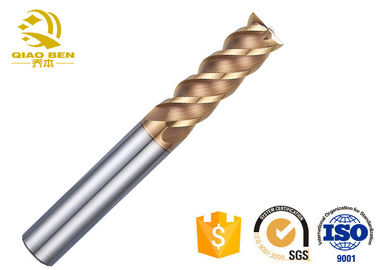 Rough Carbide CNC End Mill Cutter Five Axis Hrc55 Carbide Tipped End Mills