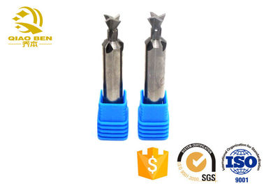 Tapered Dovetail End Mill Cutter TiSiN Coated HRC55° R0.75 6mm Shank Hard Carbide